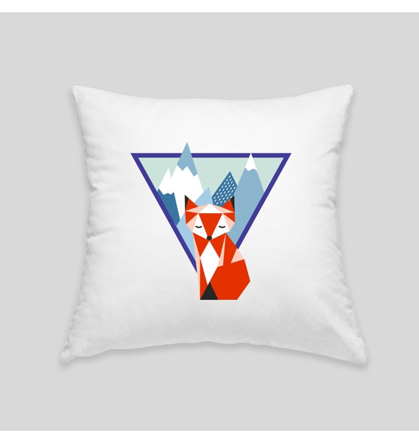 Mountain fox cushion