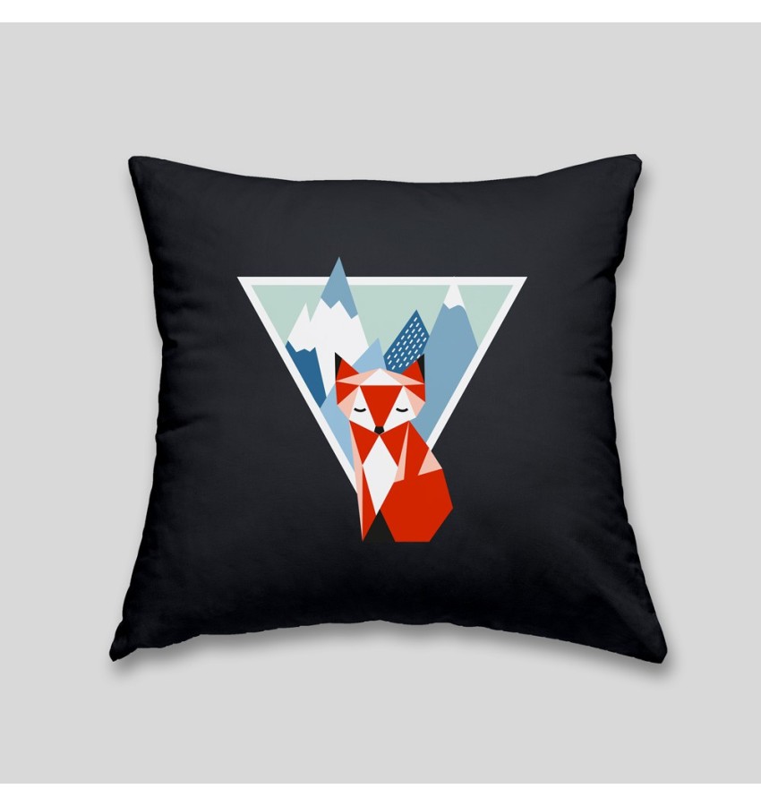 Mountain fox cushion